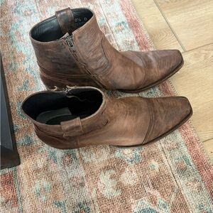 Kemosabe Old Gringo Distressed Brown Leather Boots